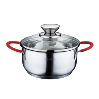 Кастрюля с крышкой Rainstahl RS-CS-2106-24 24 см 6.5 л
