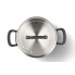 Кастрюля с крышкой GreenPan Craft CC002267-001 24 см 4.9 л черная