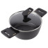Кастрюля с крышкой Bergner Copper BG-30293-BK 20 см черная