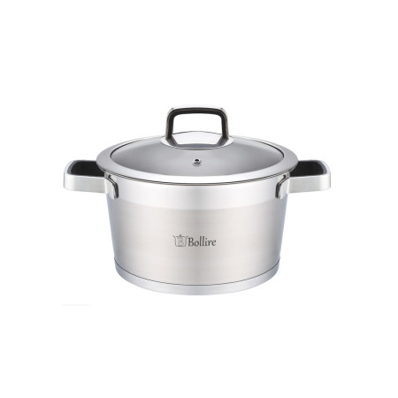 Кастрюля с крышкой Bollire BR-2102 2,2 л 18х10,5 см