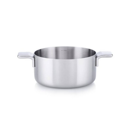 Кастрюля MasterPro By Alessi BGMP-2217 28 см 8.6 л серебристая
