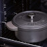 Кастрюля с крышкой GreenPan Featherweights CC004829-001 26 см 5.3 л черная