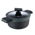 Кастрюля с крышкой MasterРro Gastro reeco BGMP-8108 28 см 7.2 л черная