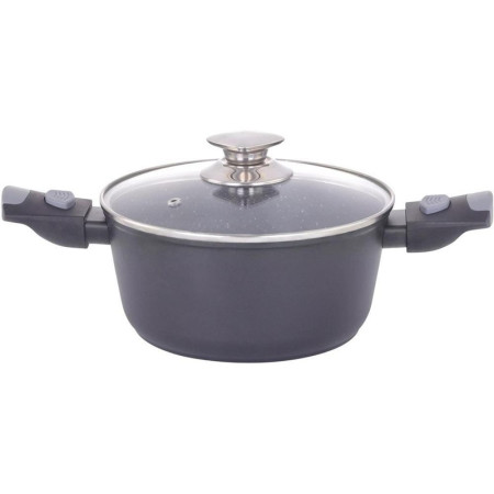 Кастрюля с крышкой Ardesto Gemini Bari AR1939AC 3.9 л черная