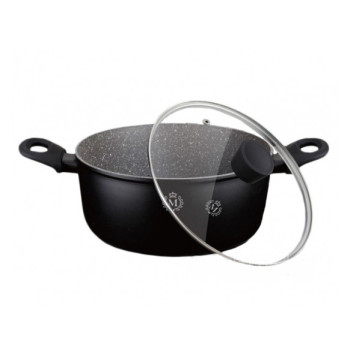 Кастрюля с крышкой Meisterklasse Marble MK-1027-28 28 см 6.5 л