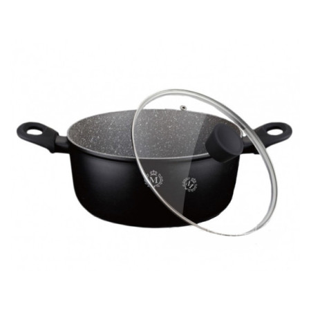 Кастрюля с крышкой Meisterklasse Marble MK-1027-28 28 см 6.5 л