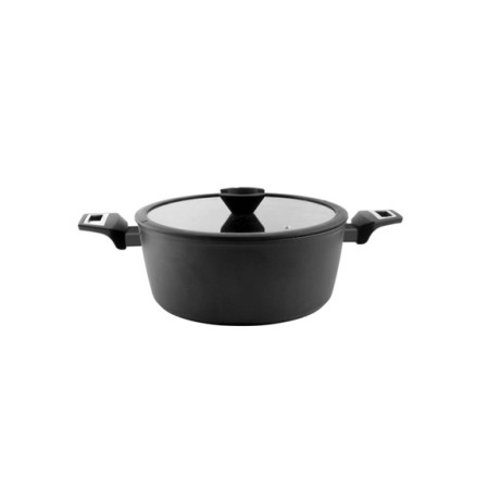 Каструля с крышкой SOGO SS-23170 2.5 л 24 см черная