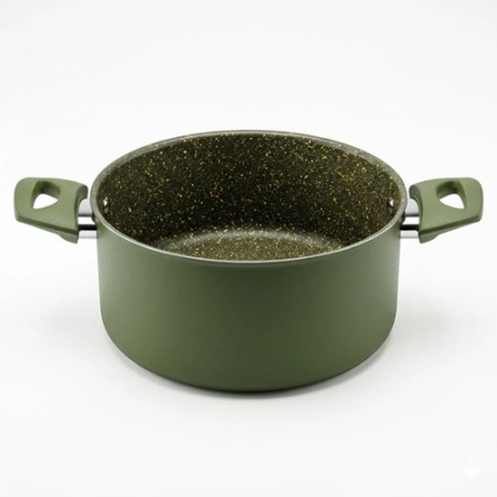 Кастрюля Piardi Home GREEN GREC2425EC02 24 см зеленая