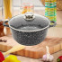 Кастрюля с крышкой Styleberg  ST-3023 24 см 4.2 л