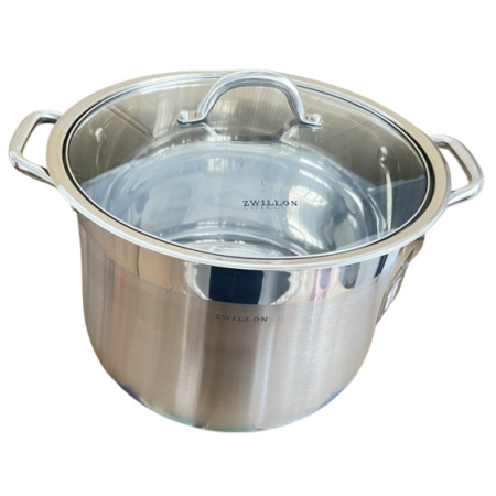 Кастрюля Zwillon ZW-581-30 16 л 30 см серебристая