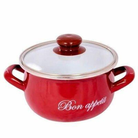 Кастрюля Interos Bon appetit 2234-С-20-00070984 20 см 4 л красная