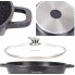 Кастрюля с крышкой Kamille KM-4486 32х8.5 см черная