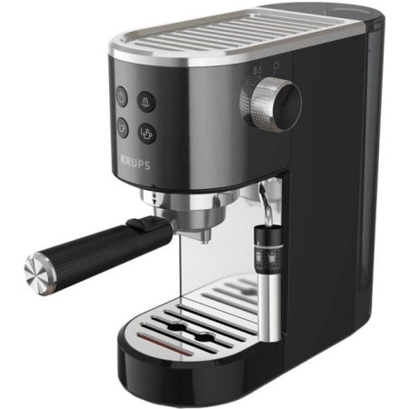 Кофемашина рожковая Krups Virtuoso+ Pump XP444G10 15 бар черная
