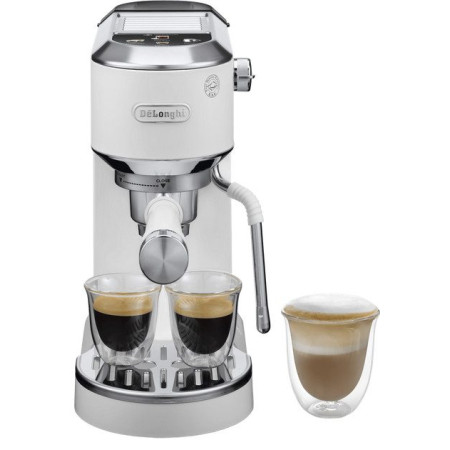 Кофеварка рожковая Delonghi Dedica Duo EC 890.WI 1450 Вт белая