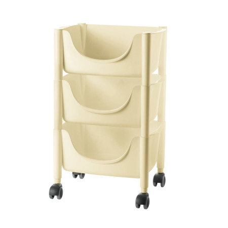 Полка пластиковая Guzzini Kitchen Active Design 22650579 69х44,5х30,5 см бежевая
