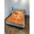 Постельное белье 3D полуторное из микросатина Ballerina Cappuccino 31368 150х215 см 70х70 см