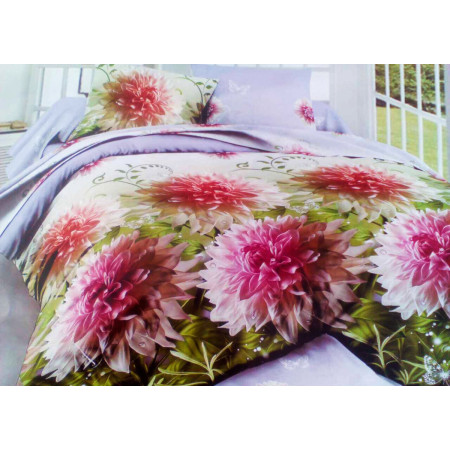 Комплект постельного белья от украинского производителя Polycotton Двуспальный 90908