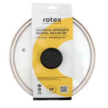 Крышка стеклянная Rotex RCL10-28 28 см