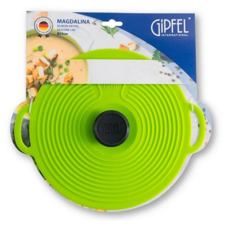 Крышка универсальная силиконовая Gipfel Magdalina GP-2632 23 см салатовая