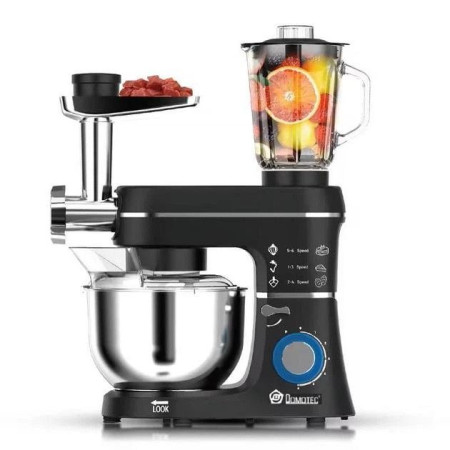 Кухонный комбайн Domotec R-6676 1400 Вт черный