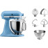 Кухонная машина KitchenAid 5KSM175PSEVB 300 Вт голубая