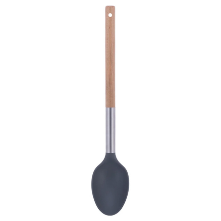 Ложка кухонная с отверстием 34 см Kamille KM-8855