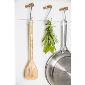 Лопатка с прорезями KitchenAid Coreline KQR702OHE 34.2 см бежевая