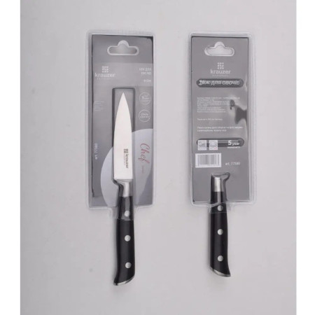 Нож овощной Krauzer Chef KR-77380 10 см