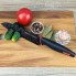 Нож сантоку Bollire Milano BR-6003 20 см черный