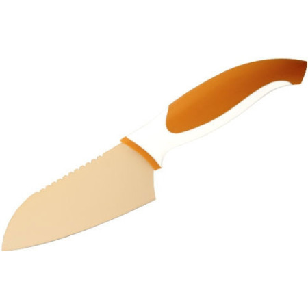 Нож сантоку Vinzer Granchio VZ-88673 11.5 см оранжевый