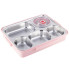 Ланч-бокс пищевой Kamille KM-2144RZ 1000 мл розовый