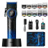Машинка для стрижки аккумуляторная VGR V-001 BLUE 10 Вт синяя