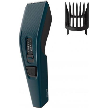 Машинка для стрижки волос Philips HairСlipper Series 3000 HС3505-15 синяя