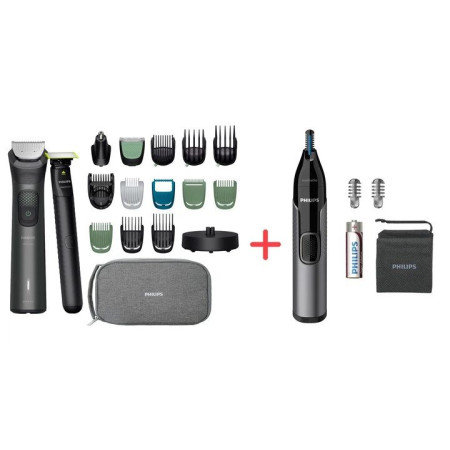 Машинка для стрижки волос в наборе Philips серии 9000 (19-в-1) MG9556/15 черная