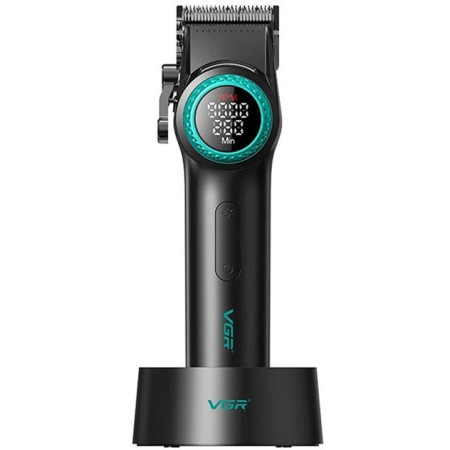 Машинка для стрижки аккумуляторная VGR V-001 BLACK 10 Вт черная