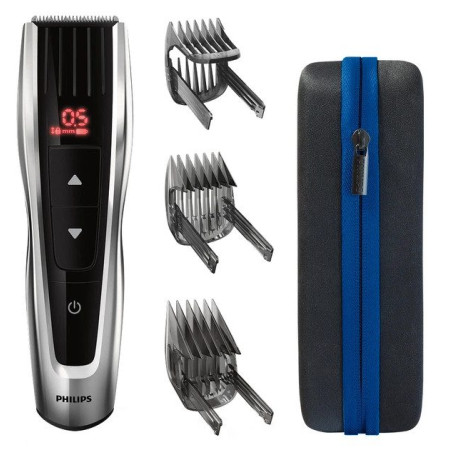 Машинка для стрижки волос Philips серии 9000 HC9420/15 серебристая