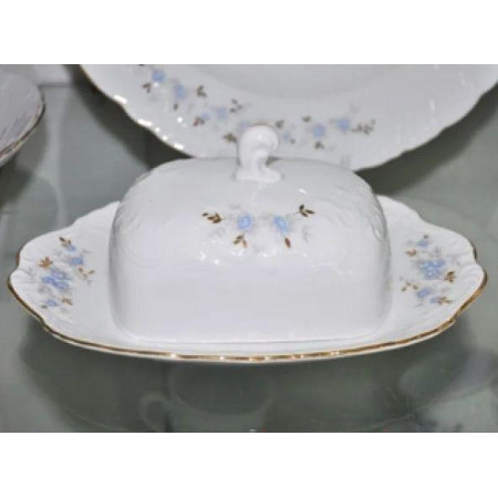 Масленка Cmielow Rococo Blue flower 9706-416