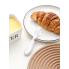 Масленка керамическая Butter 7793 600 мл белая