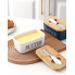Масленка керамическая Butter 7793 600 мл белая