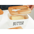 Масленка керамическая Butter 7793 600 мл белая