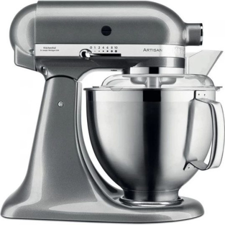 Миксер планетарный KitchenAid Artisan 5KSM185PSEMS 300 Вт серебристый