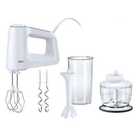 Миксер ручной Braun HM 3135 WHITE 500 Вт белый