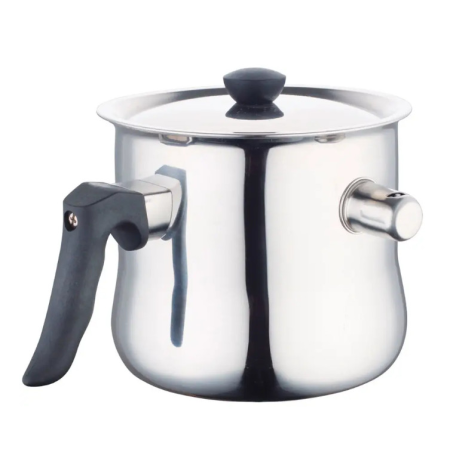 Молочник с крышкой Rainstahl RS-3101-15 1.3 л серый