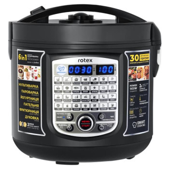 Мультиварка Rotex RMC506-CB 900 Вт черная