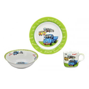 Детский набор посуды Limited Edition Cars 1 С425 3 предмета