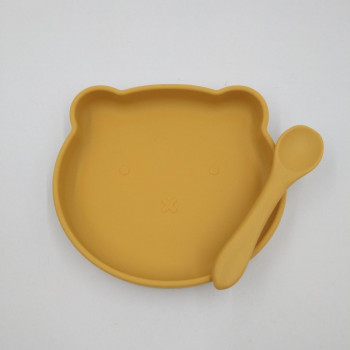 Детский набор посуды 6438 2 предмета желтый