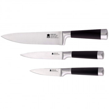 Набор кухонных ножей 3 пр Masterpro Foodies Bergner BGMP-4207