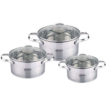 Набор посуды 6 пр Rainstahl RS-1644-06 Набор посуды 6 пр Rainstahl RS-1644-06