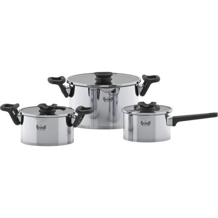 Набор посуды Krauff Elegance 26-247-025 6 предметов серебристый