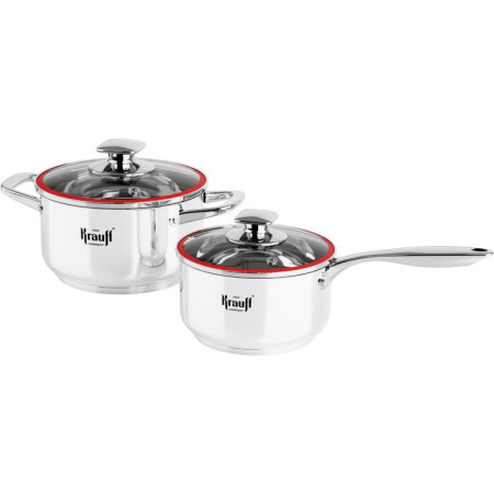 Набор посуды Krauff Prime Chef 26-238-069 2 предмета серебристый